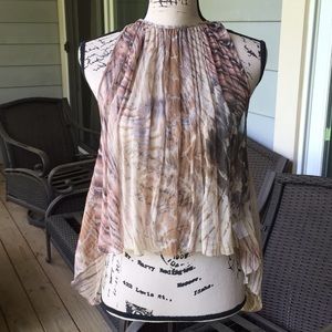 Allsaints 💯 % Silk Top STUNNING size 6